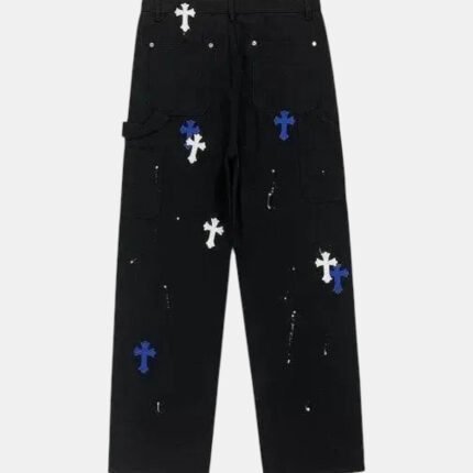 Y2K Jeans Custom Croix