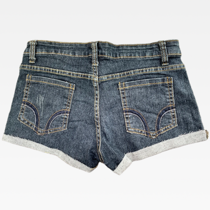 Low Rise Denim Shorts