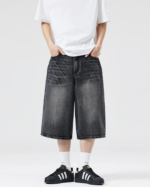 Y2K Baggy Jean Shorts Mens