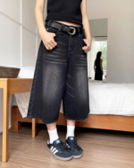 Y2K Baggy Jean Shorts Womens