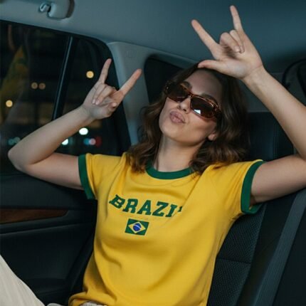 Y2K Brésil Femme T-Shirt