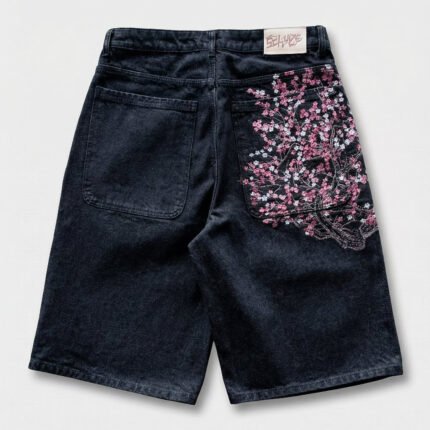 Y2K Cherry Blossom Shorts