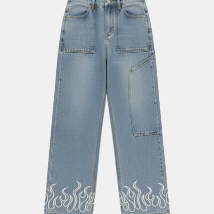 Y2K Flamme Jeans