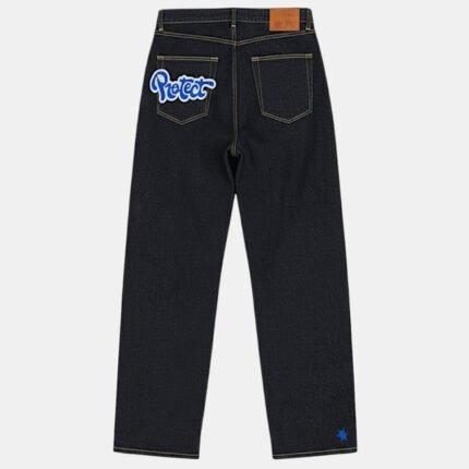 Y2K Jean Grunge Blue