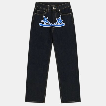 Y2K Jean Grunge Blue