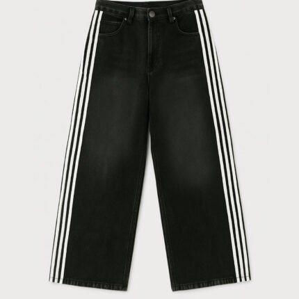 Y2K Jeans Custom bLACK