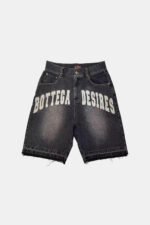 Y2K Jeans Jhorts Black