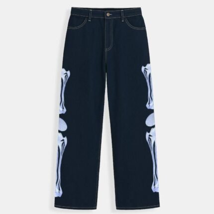Y2K Jeans Skeleton