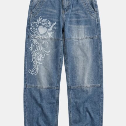 Y2K Jeans Taille Basse
