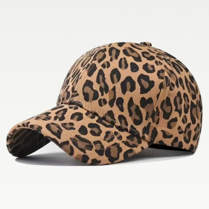 Y2K Leopard Baseball Cap