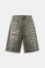 Y2K Leopard Jorts