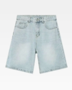 Y2K Light Blue Denim Shorts Mens