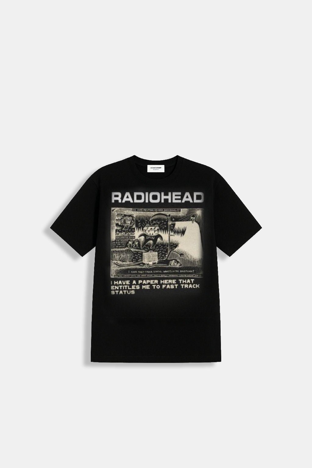 Y2K Radiohead T-Shirt Black Y2K Radiohead T-Shirt Black