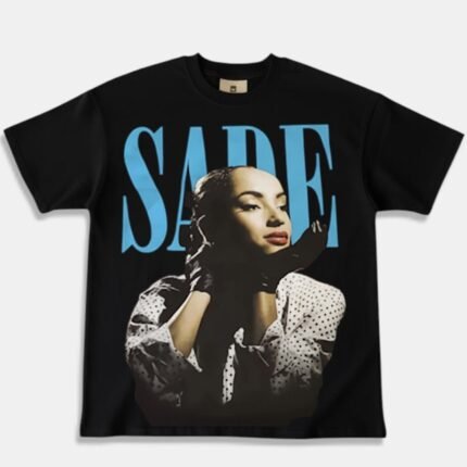 Y2K Sade T-Shirt Black