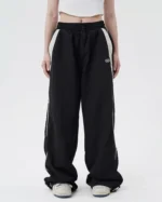 Y2K Baggy Black Joggers
