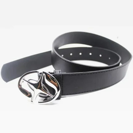 Y2K Belt With Star Buckle