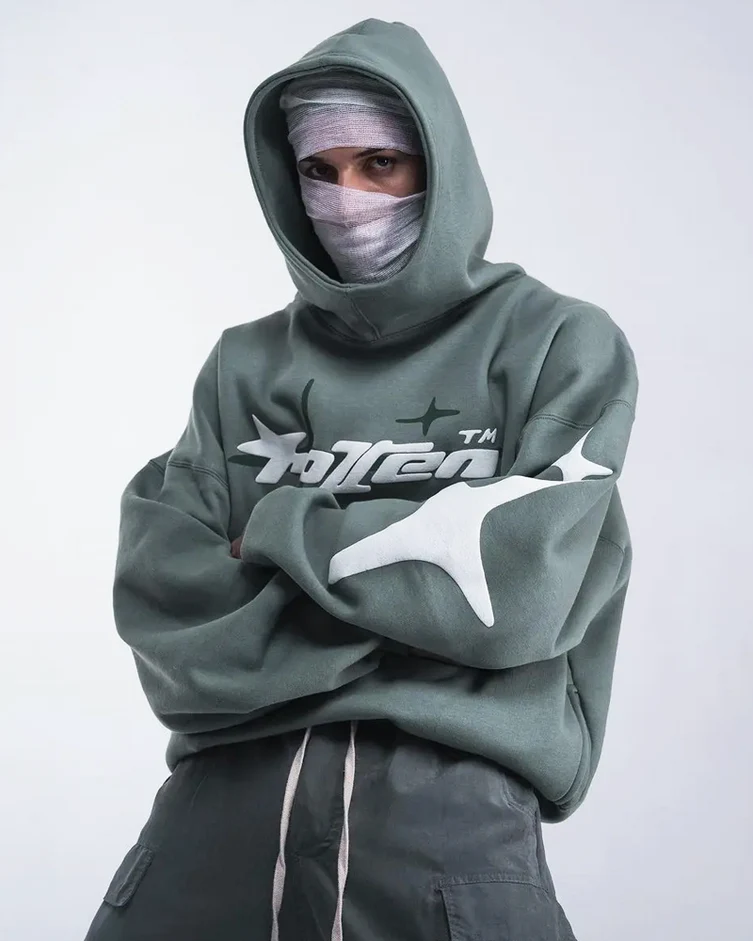 Y2K Puff Print Hoodie Y2K Y2K Puff Print Hoodie Y2K