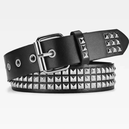 Y2K Pyramid Studded Belt
