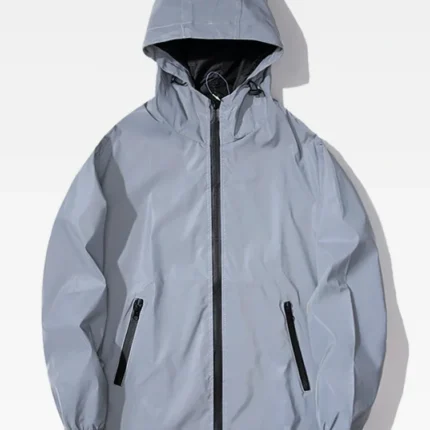 Y2K Reflective Windbreaker
