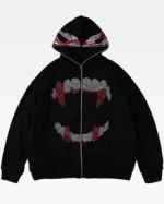 Y2K Star Hoodierhinestone Hoodie