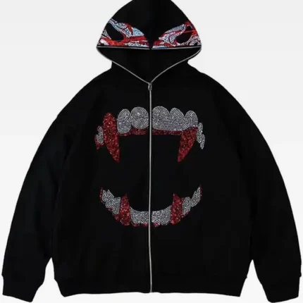 Y2K Star Hoodierhinestone Hoodie