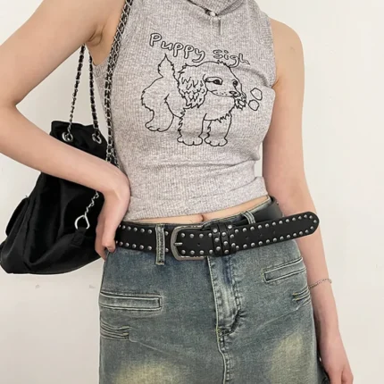 Y2K Rivet Belt