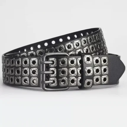 Y2K Square Studded Belt
