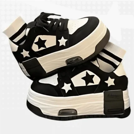 Y2K Star Platform Sneakers