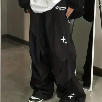 Y2K Parachute Pants