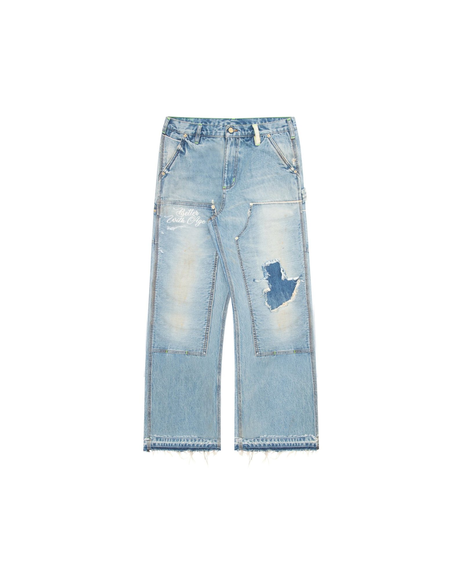 BWA MASON DOUBLE-KNEE SELVAGE DENIM TROUSER BWA MASON DOUBLE-KNEE SELVAGE DENIM TROUSER