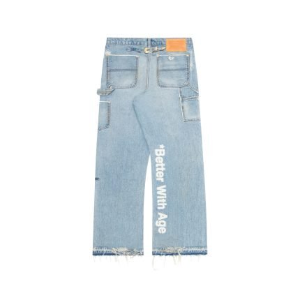 BWA MASON DOUBLE-KNEE SELVAGE DENIM TROUSER